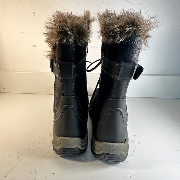 CLARKS Mazlin West womans fur‎ lined snow boots womans 9 M snowy weather - Picture 7 of 11
